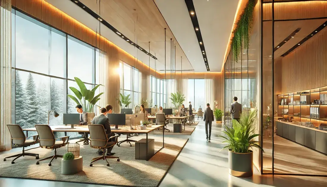 Aménager vos bureaux en hiver : idées et conseils pour un espace chaleureux